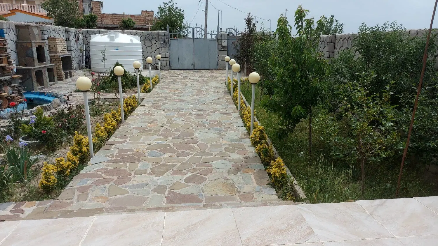 باغ ویلای فول سند ششدانگ نیشابور جاده دشت