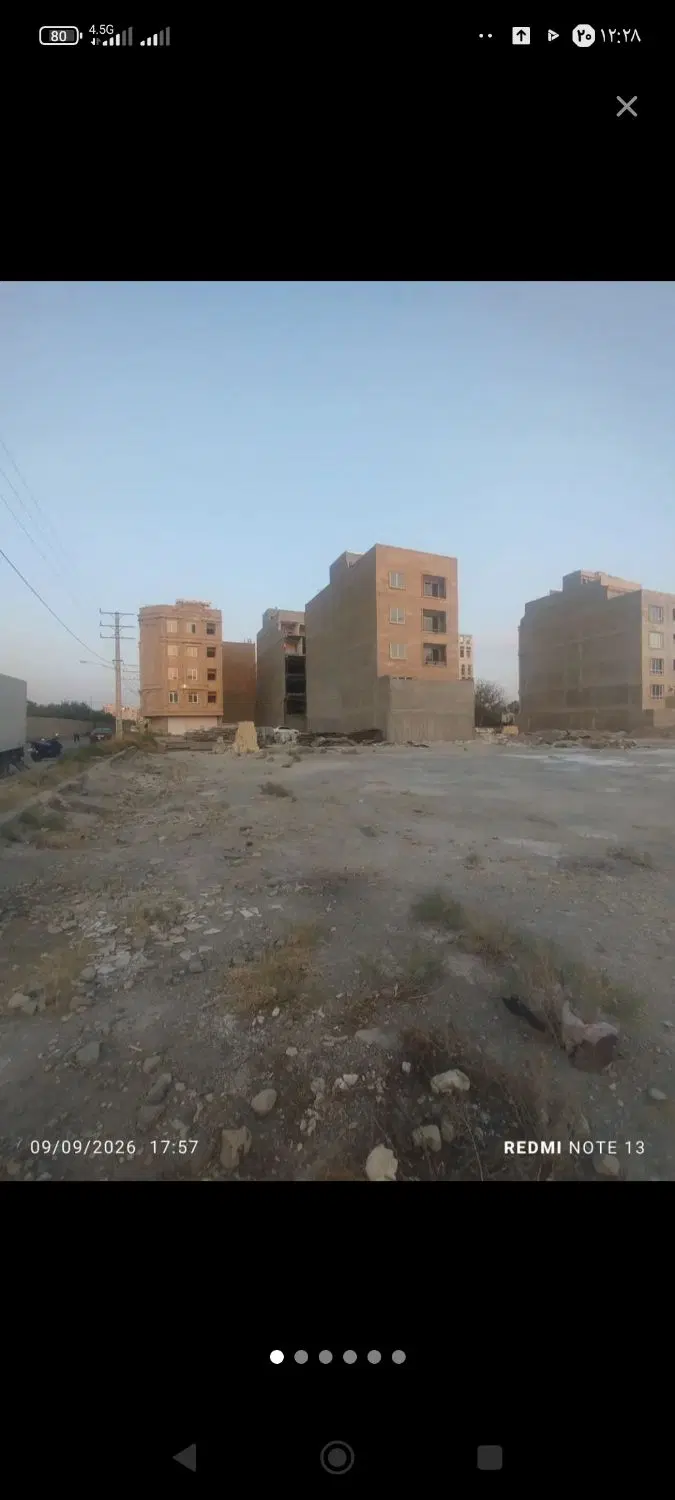 زمین 310 متری بر بلوار 30 متری نارجو