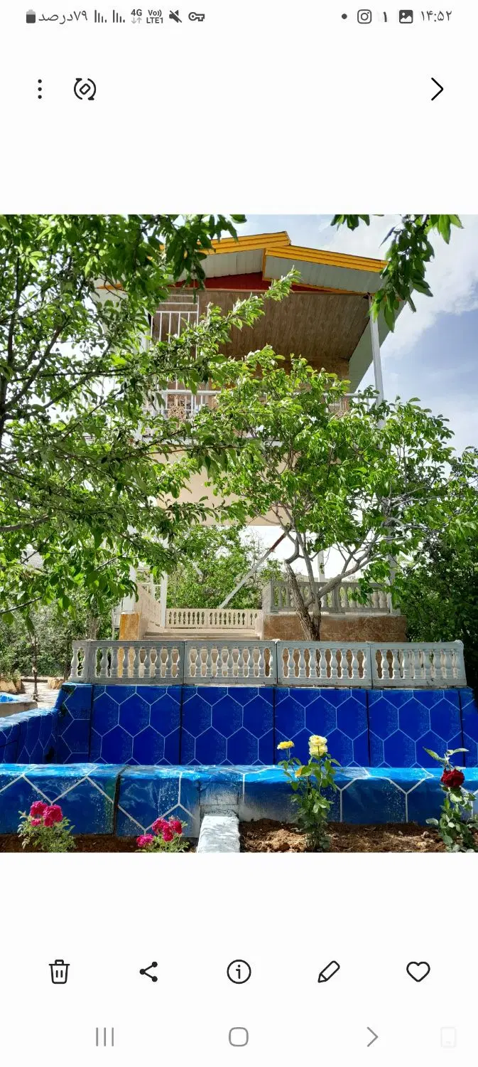 باغ بکر در بهترین منطقه آستانه(عروسانه)