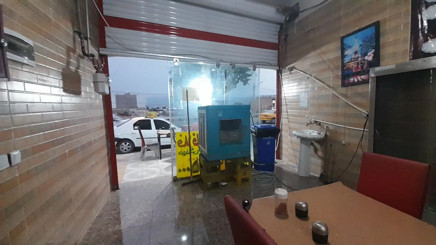 فروش لوازم فس فودی تکی کلی یک مغازه