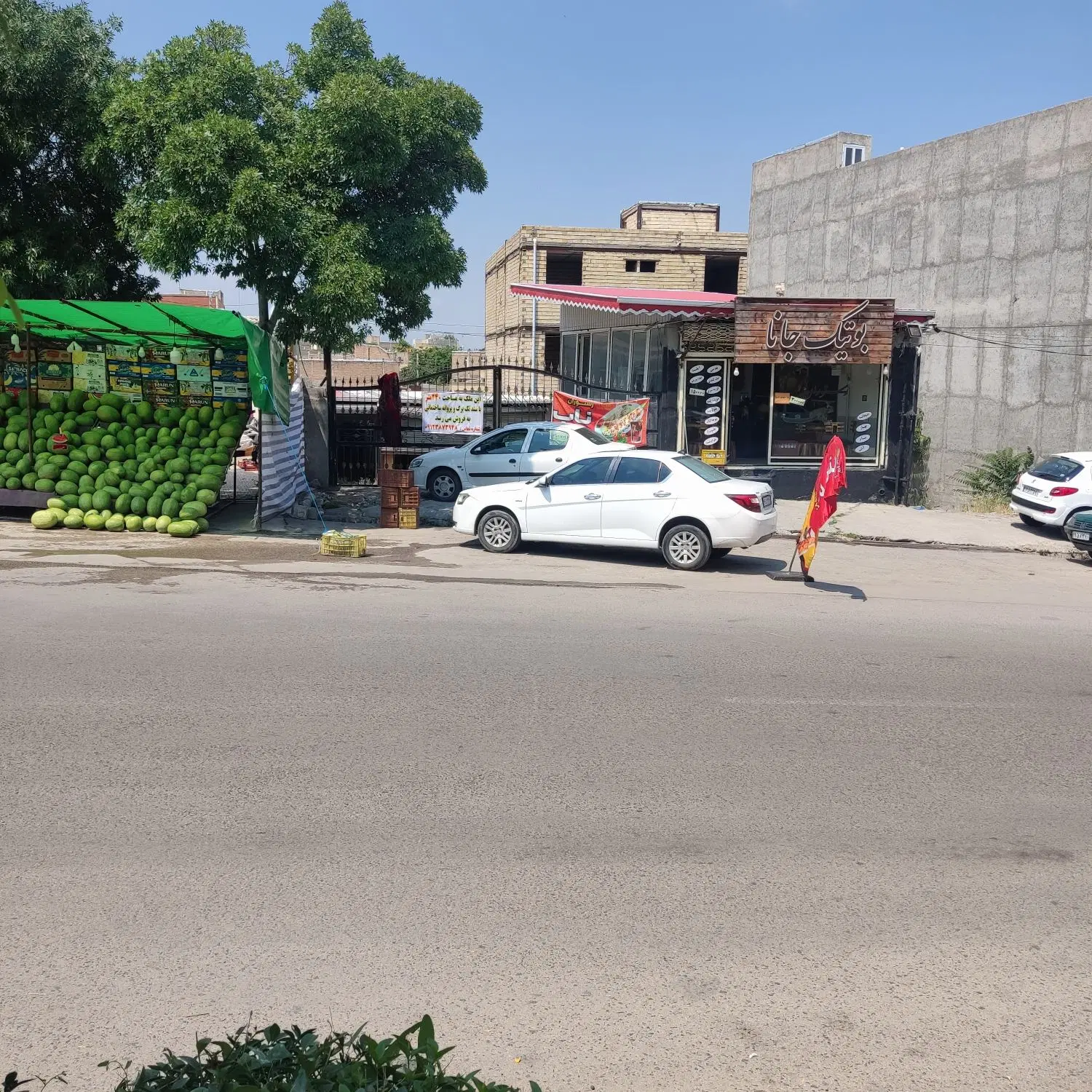 اجاره دو دهنه ورودی ۷ متر