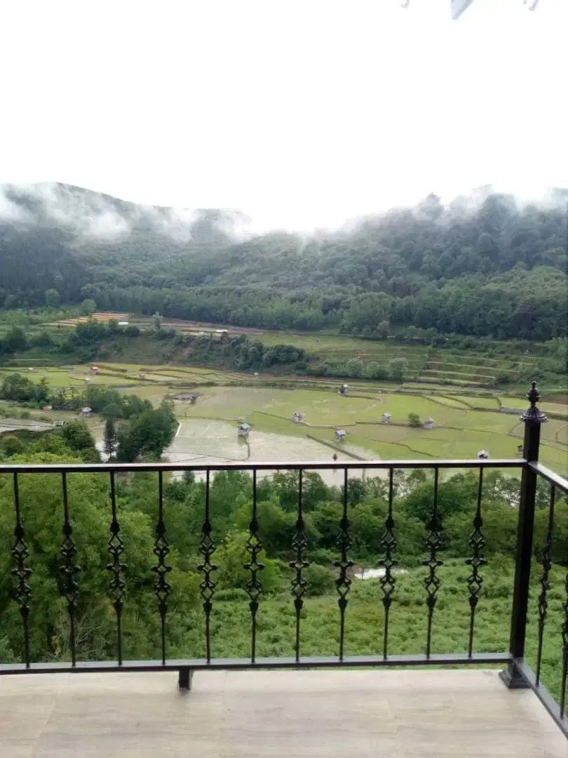 100متر زیرآب روستای کچید در دل جنگل