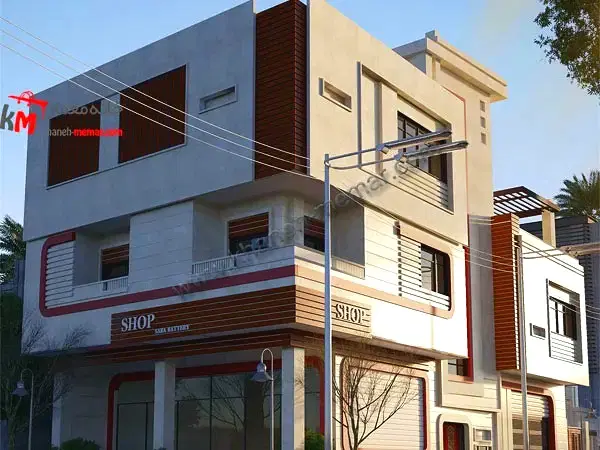 ۱۶۵ متر زمین تجاری مسکونی آماده ساخت دوکوهک