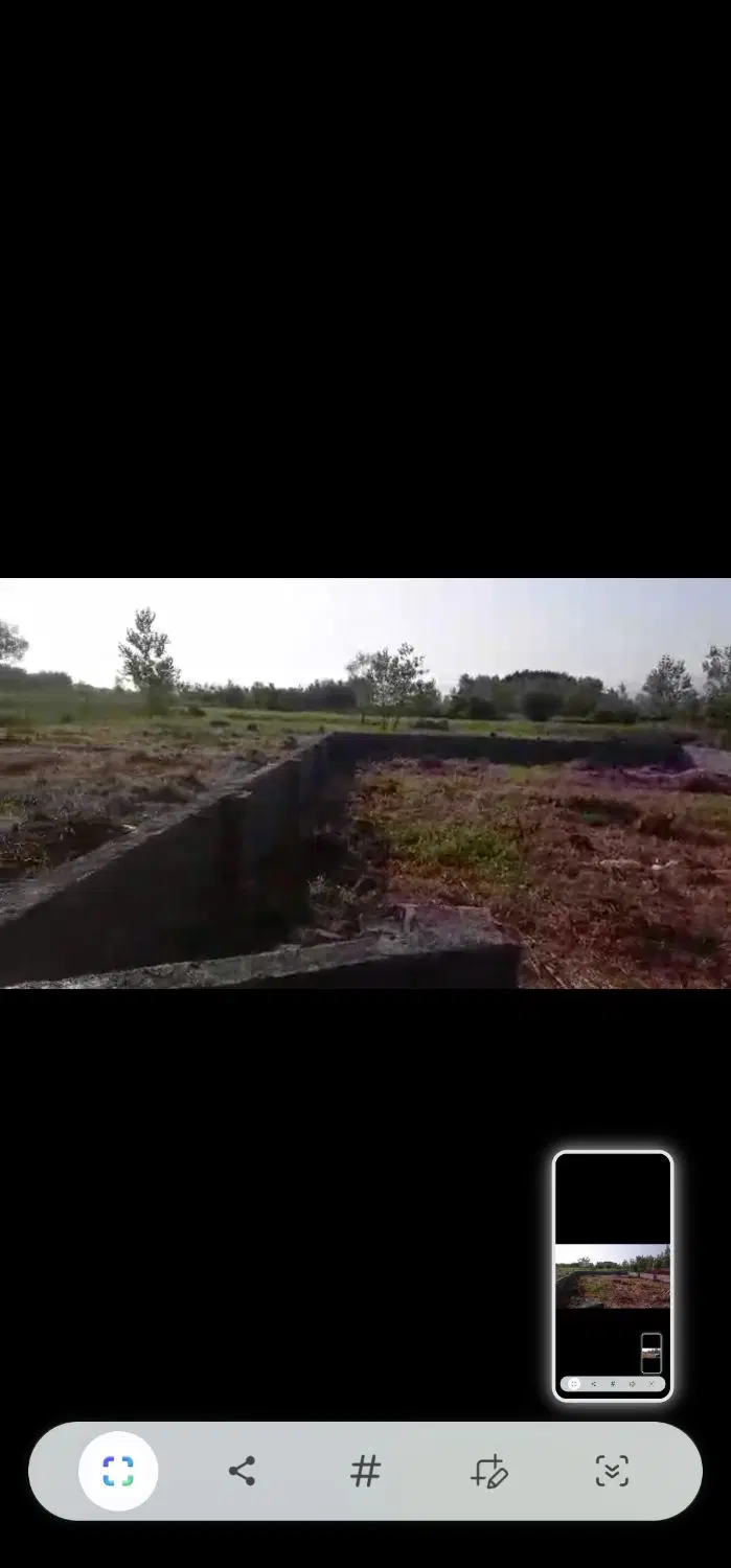 زمین سنددار چهار دیواری عباس آباد مازندران