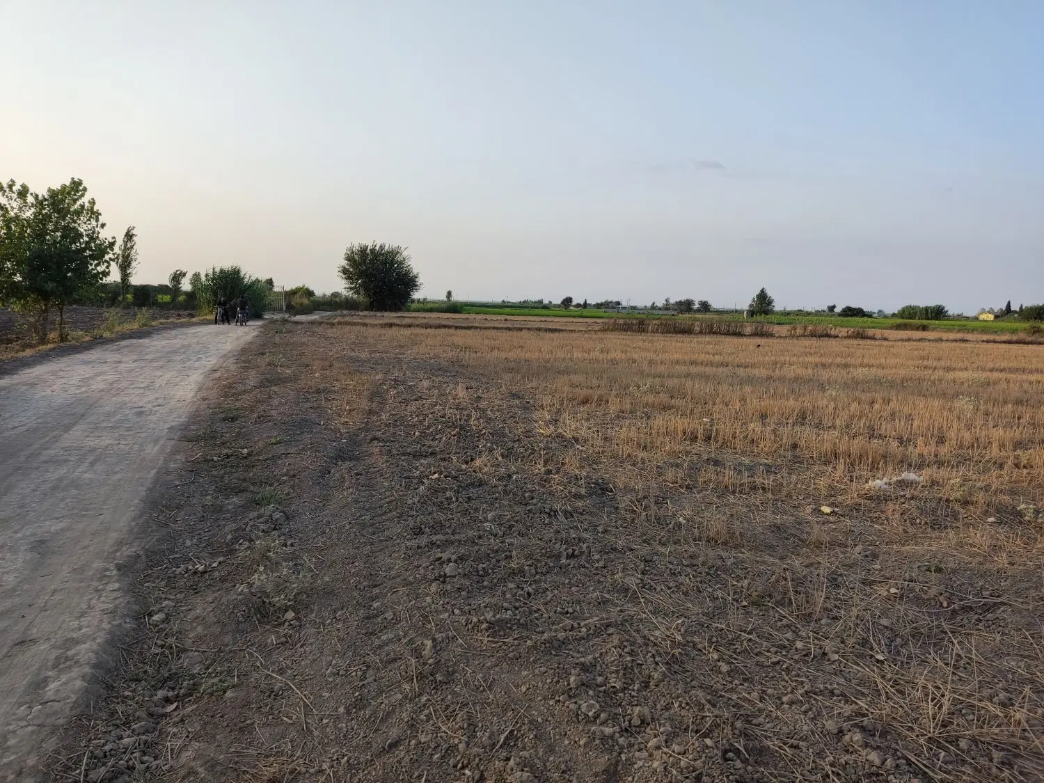 زمین نزدیک روستا