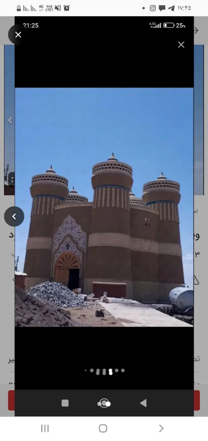 ویلا هفت باغ کنار قلعه