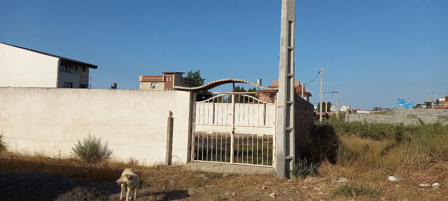 ۵۴۰ متر زمین جنب بندر بین المللی امیر اباد