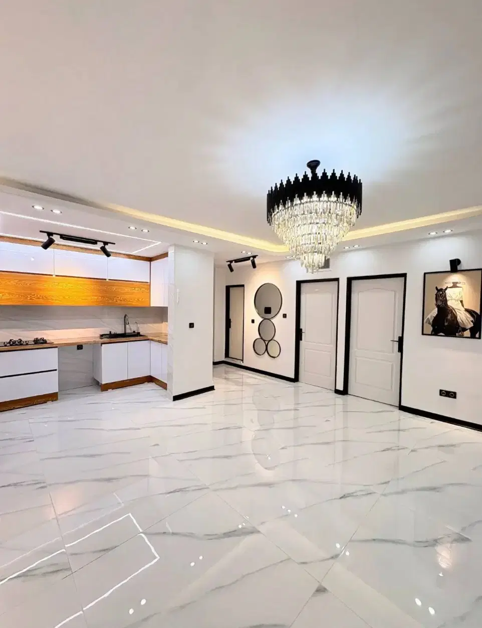 ۶۰متر پنجره قدی خواب تخت خور