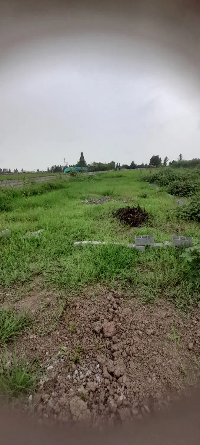 ۲۰۰ متر زمین با اب برق