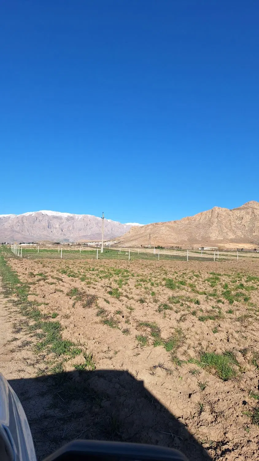 ۱۰۰۰متر زمین برای کشاورزی و باغچه
