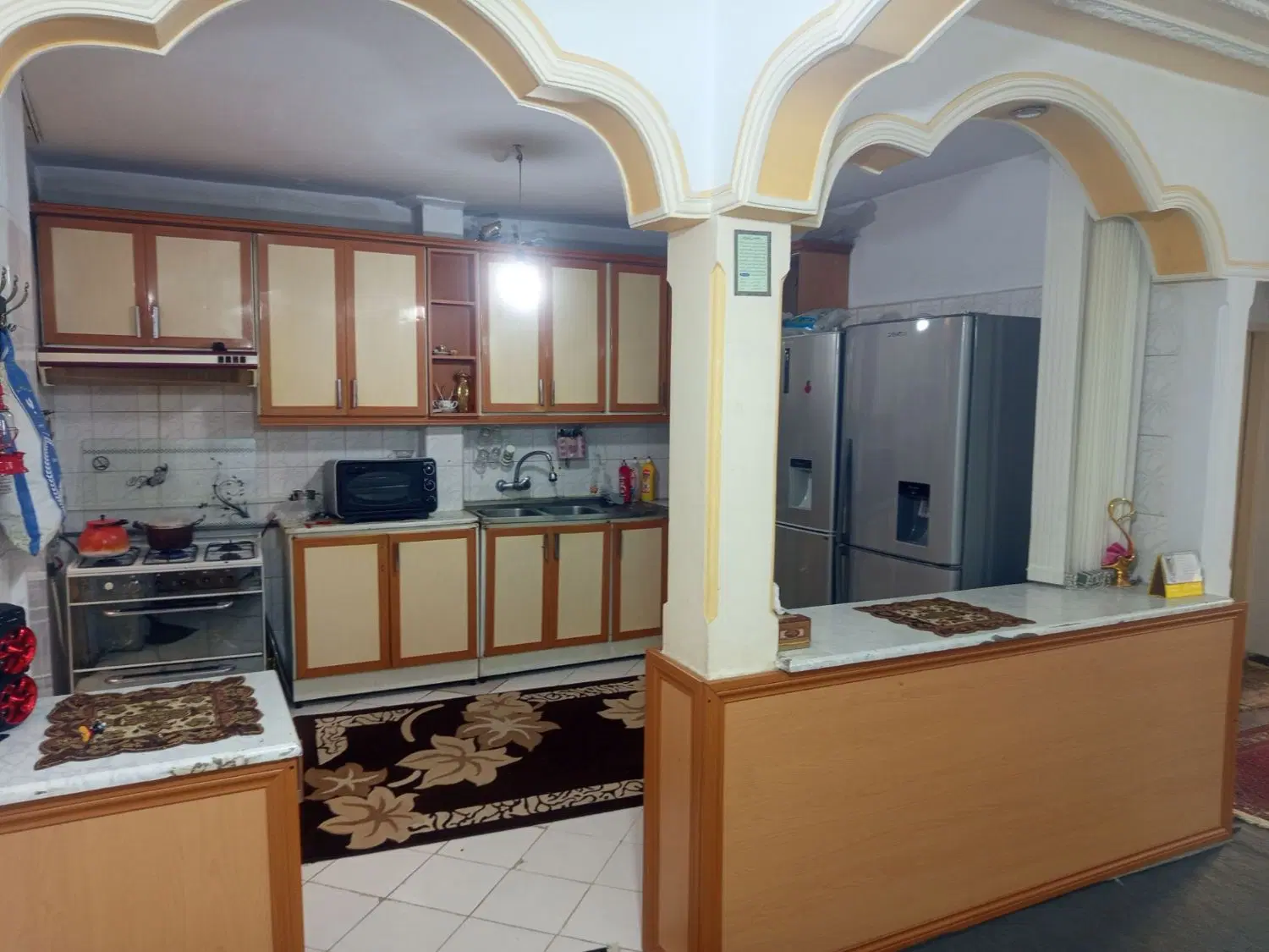 اجاره آپارتمان ۱۲۰ متری دوخوابه در مارلیک