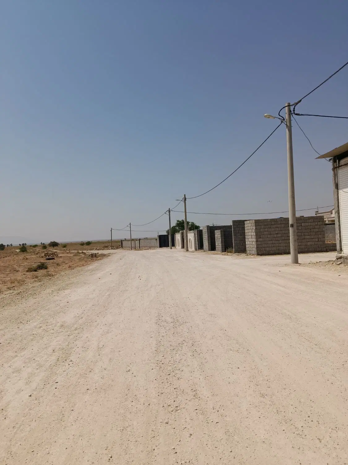 زمین مسکونی باغی چاهپیر