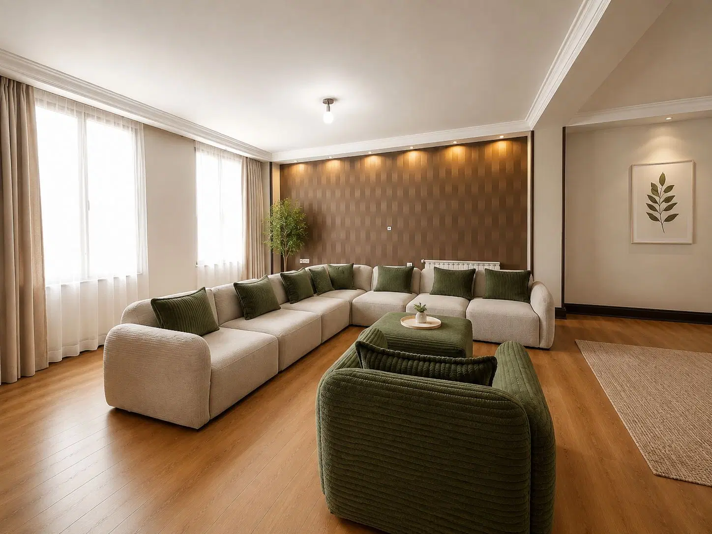 ۱۱۰مترشمالی نما*بدون دیوار مشترک ۲پارکینگ* فوری