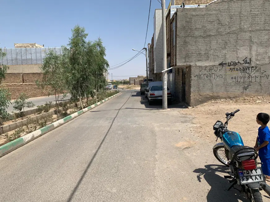 زمین عباس اباد ایثار ۹