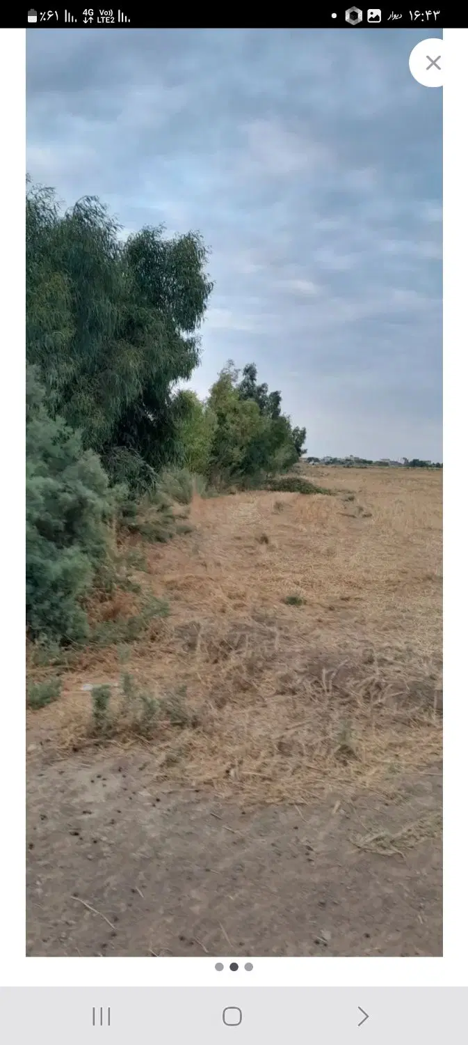زمین فروشی کنار جاده اصلی ایمر حاج آله یار