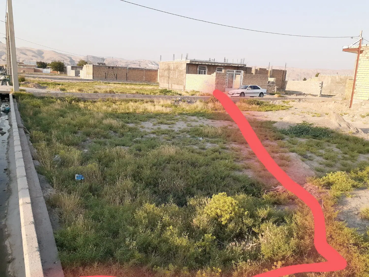 زمین مسکونی اسلام آباد  دو نبش