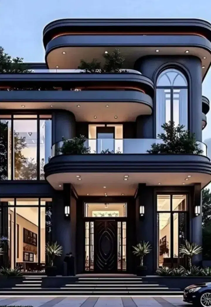 فروش ساختمان مسکونی ۳ طبقه در زرین تاج