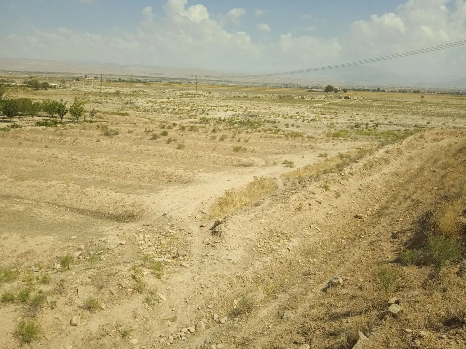 زمین فروشی روستای گره زو
