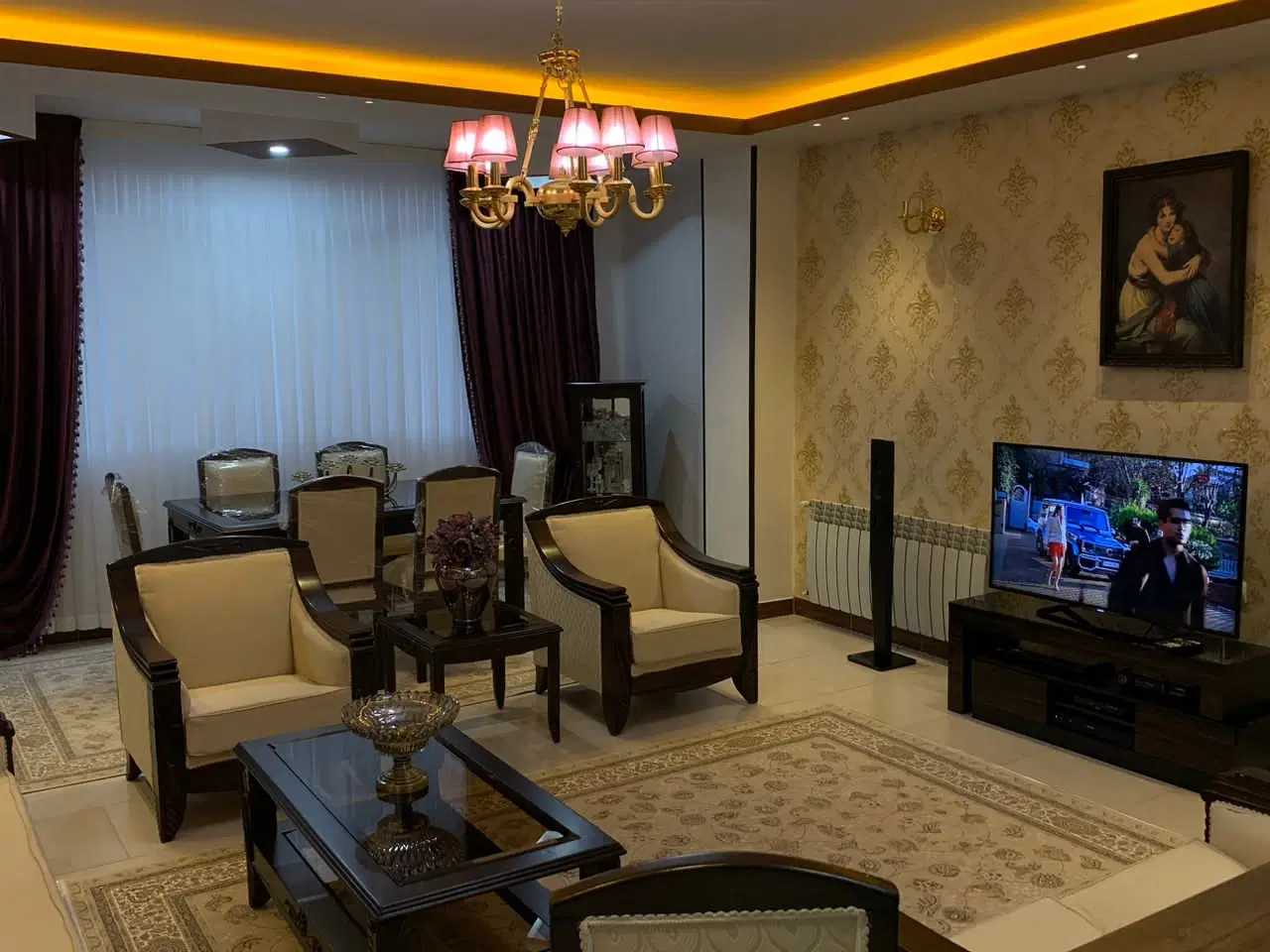 ۷۵ متر ۲خواب فول امکانات شمالی روبه آفتاب