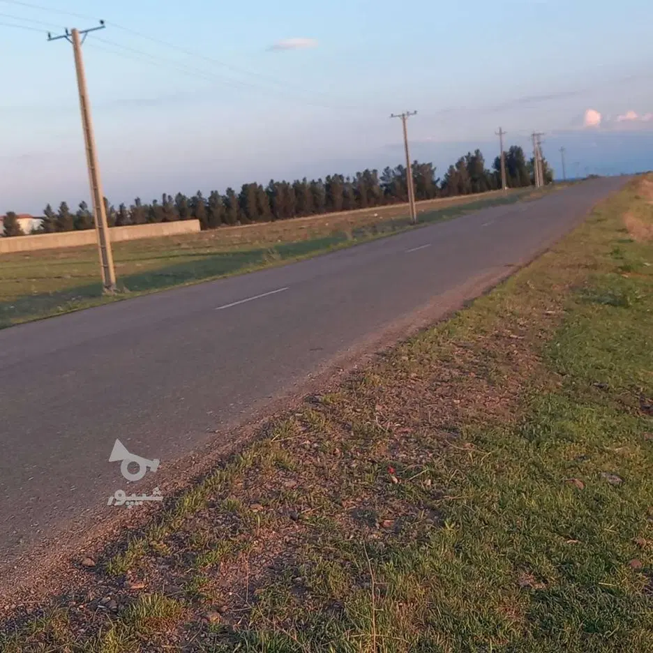 زمین زراعی باغی بحر جاده
