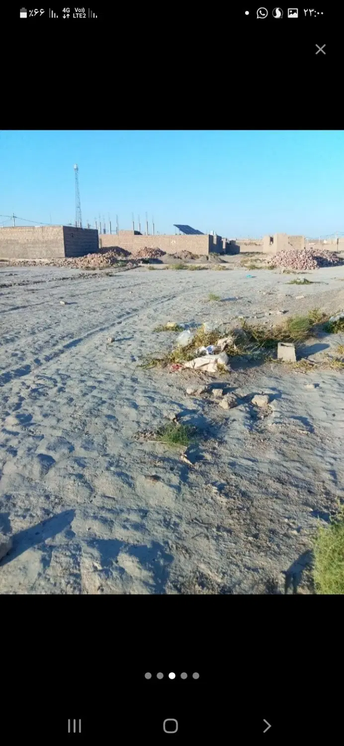 زمین روستای سنجدی (عباس اباد)