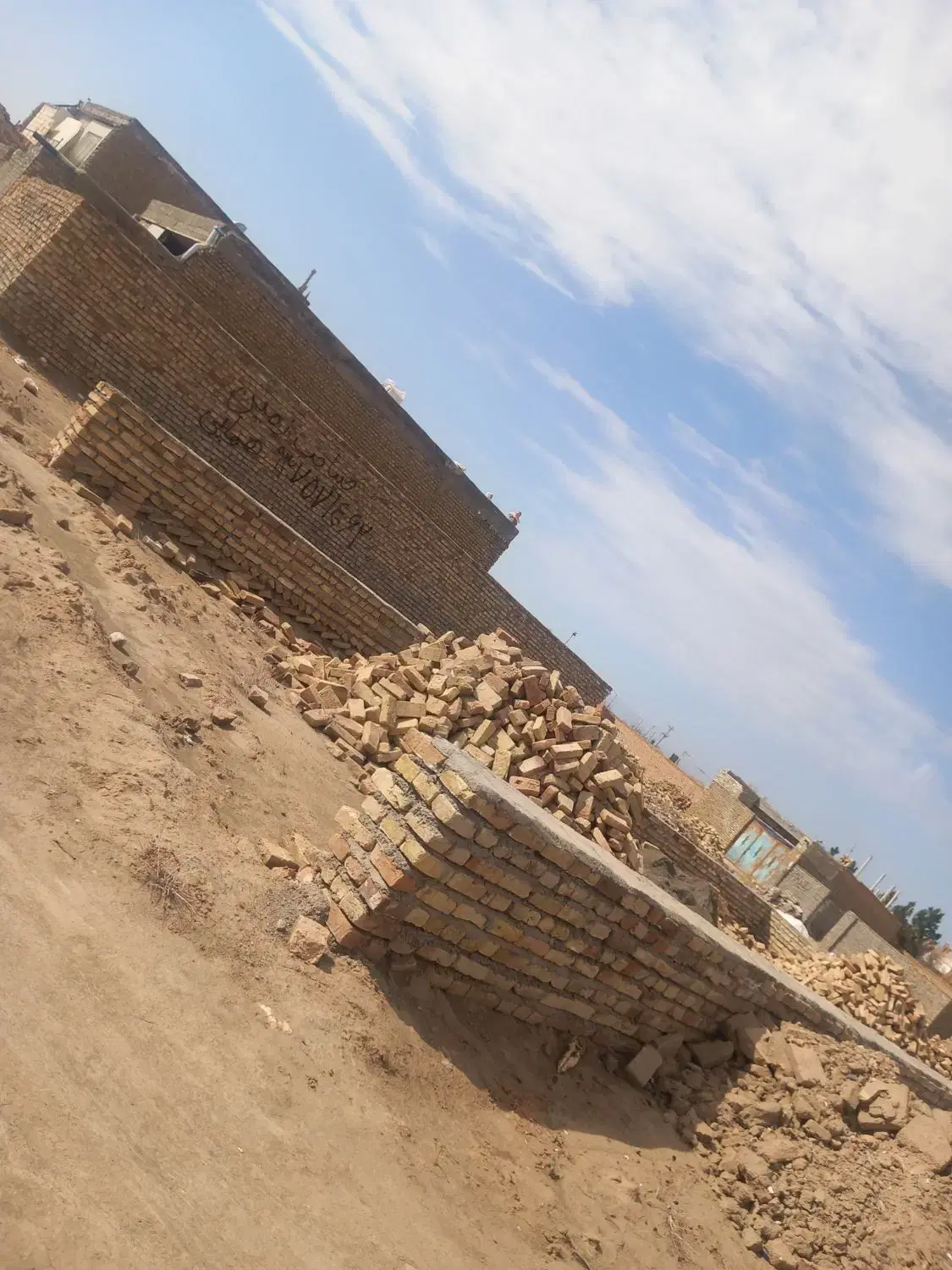 زمین چهاردیوارصالح اباد ثامن ۱۰معاوضه ماشین