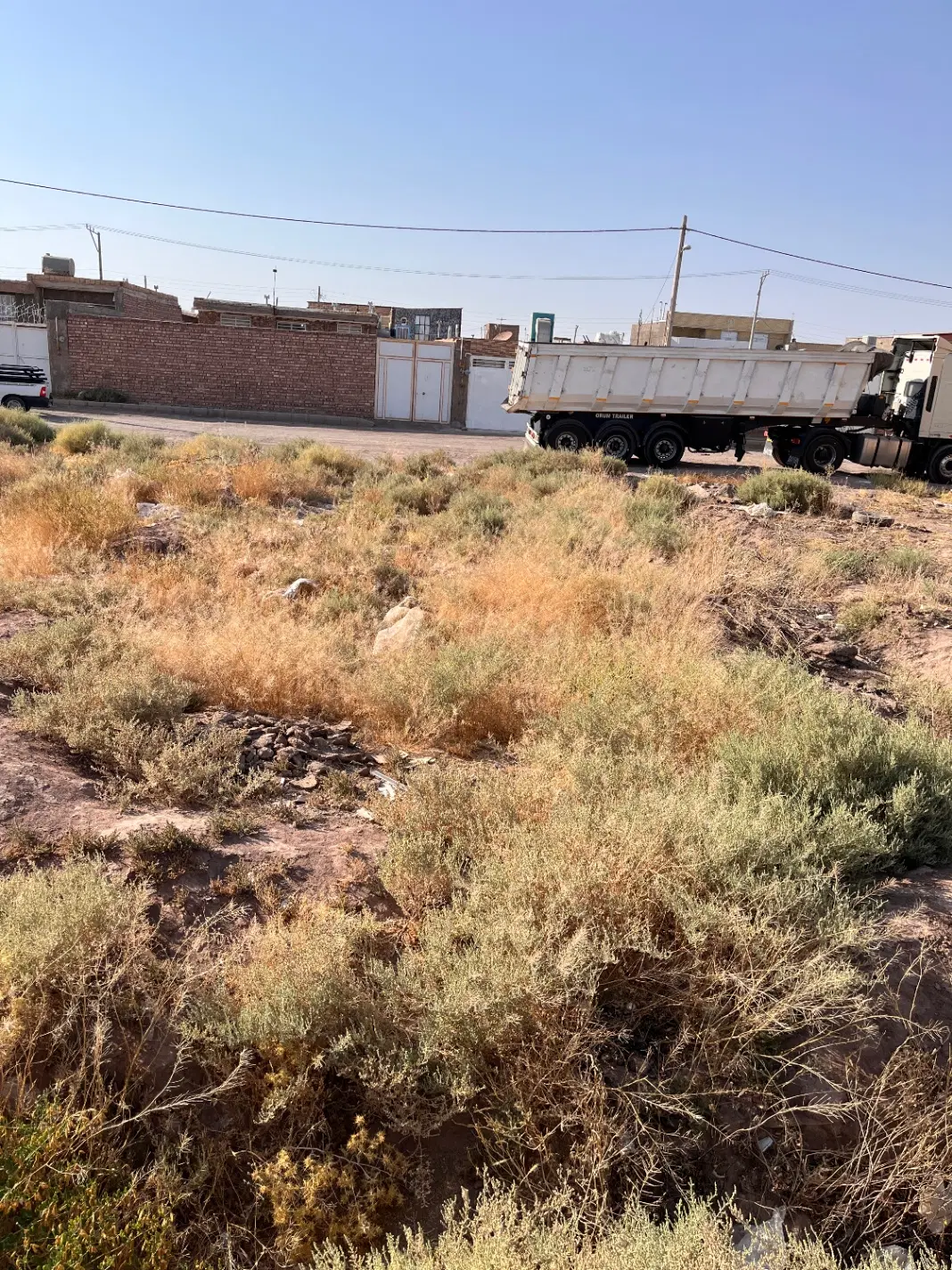 زمین ملک عباس آباد حاجی