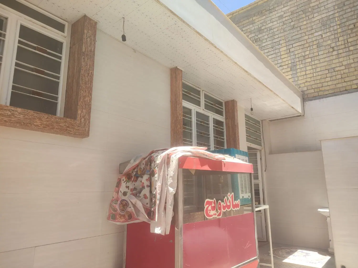 منزل ویلایی درب از حیاط دو خواب