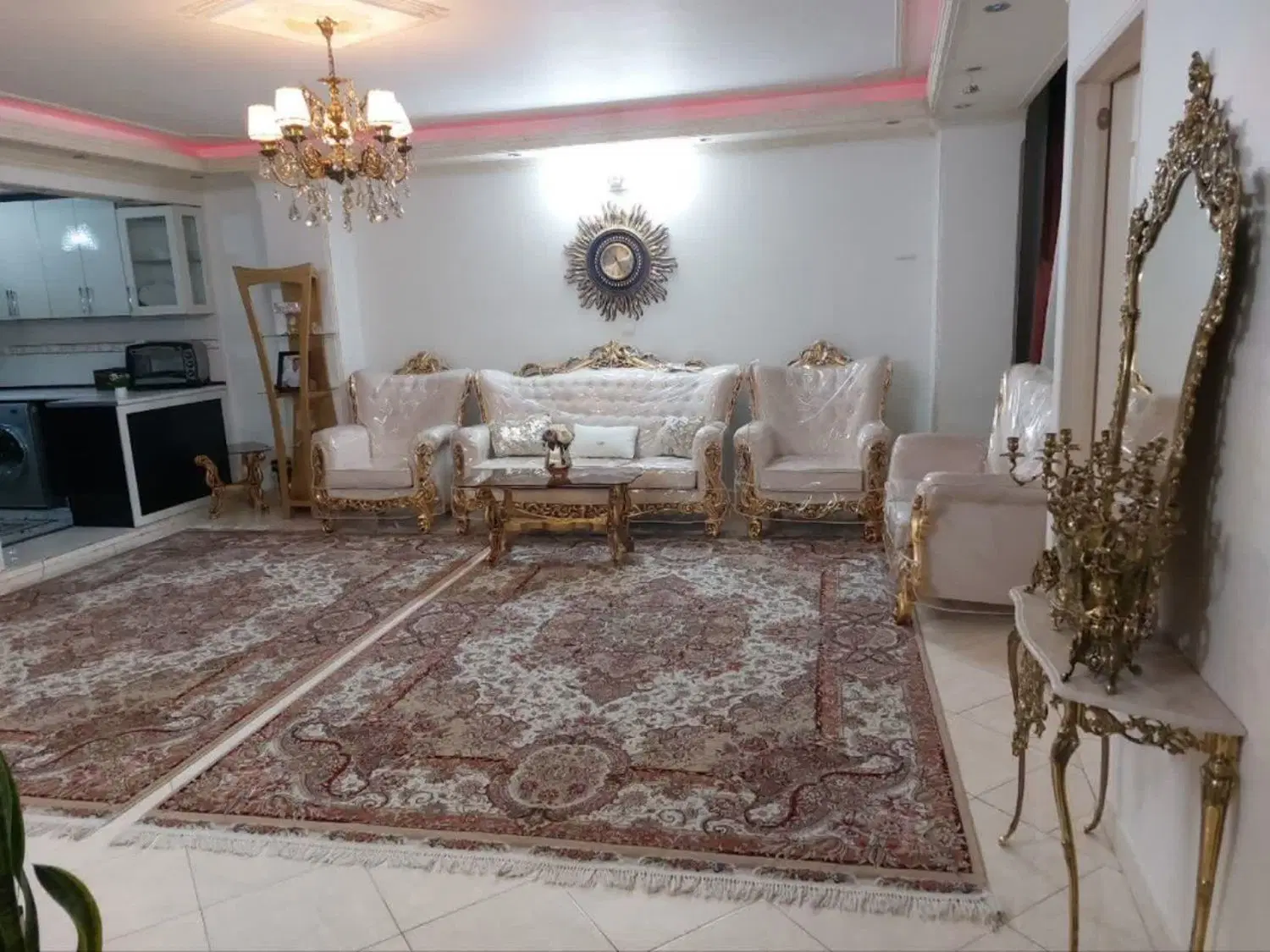 ۷۸متر،دوخواب،فول امکانات،بافان