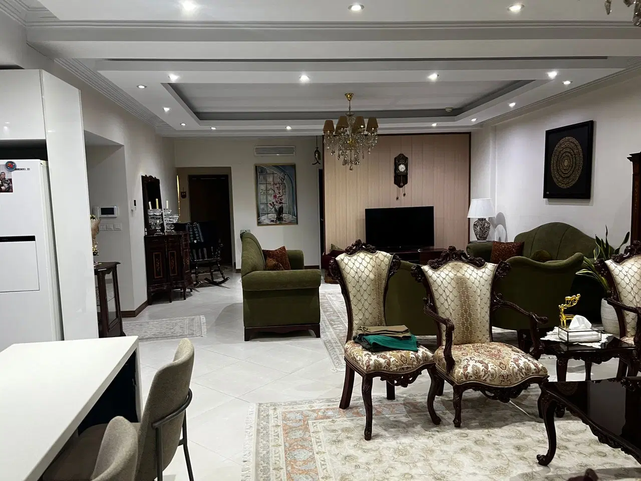 ۱۱۰ متر ۲خواب سعادت اباد علامه شمالی