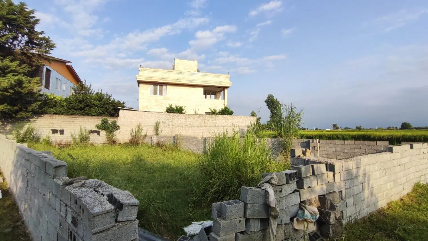 زمین روستای عبداله آباد با اقساط یکساله