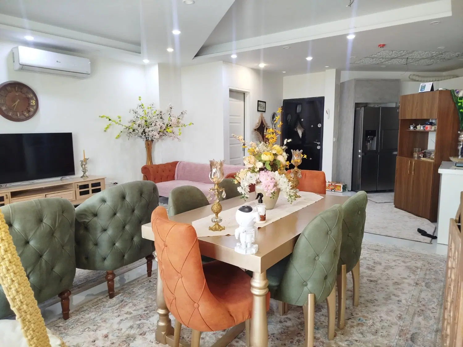 اندیشه فاز3واحد هزار دستان116متر2خواب با روف گاردن