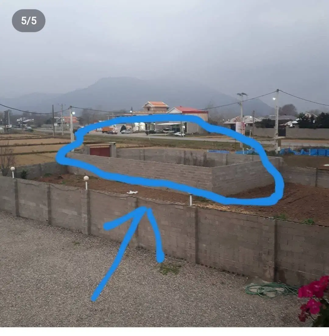 ۲۲۵متر زمین مسکونی
