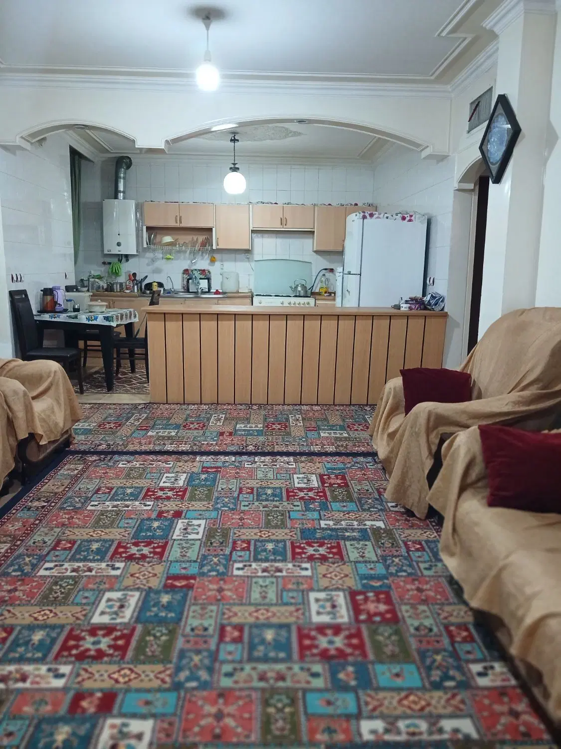 همکف دوخوابه در فردوسی شرقی