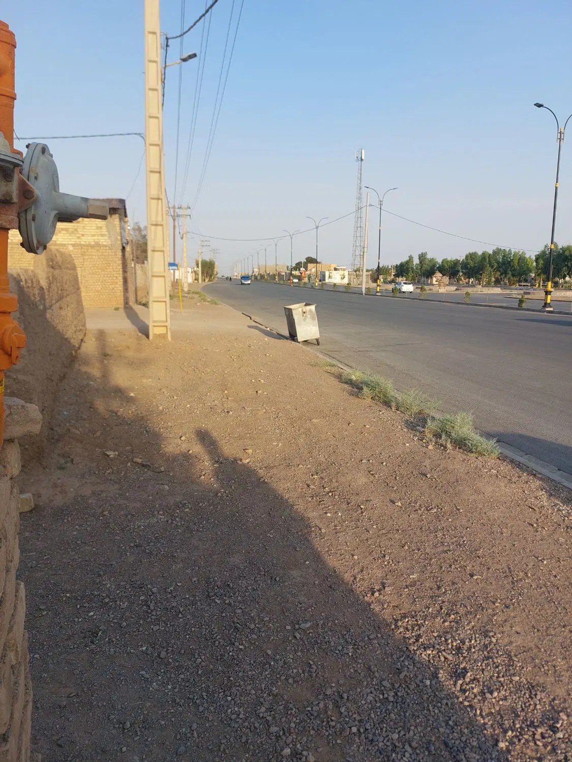 زمین بهر خیابان باغشیخ موقعیت عالی۲۰۰متر