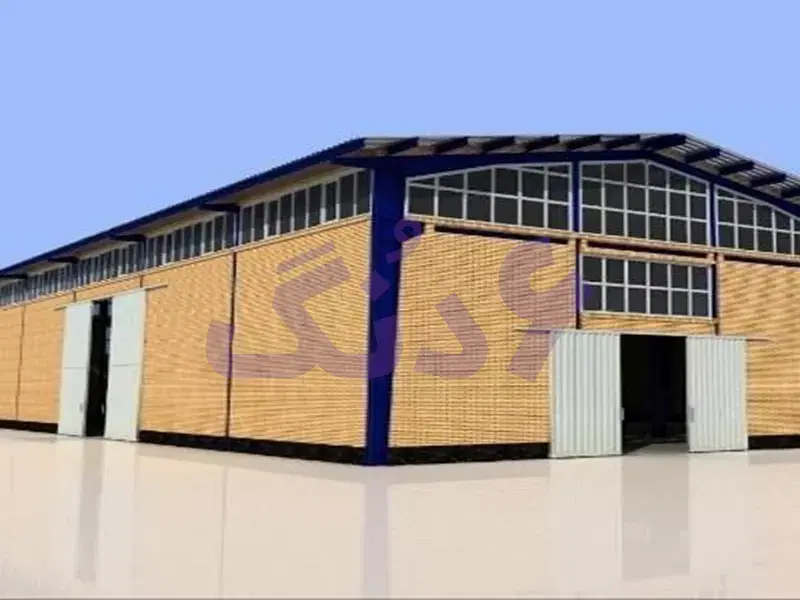 زمین کارگاهی صندوقی نزدیک خیابان اصلی