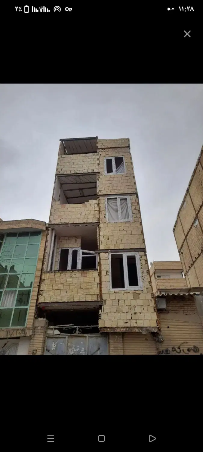 آپارتمان سفت کاری شده فروشی