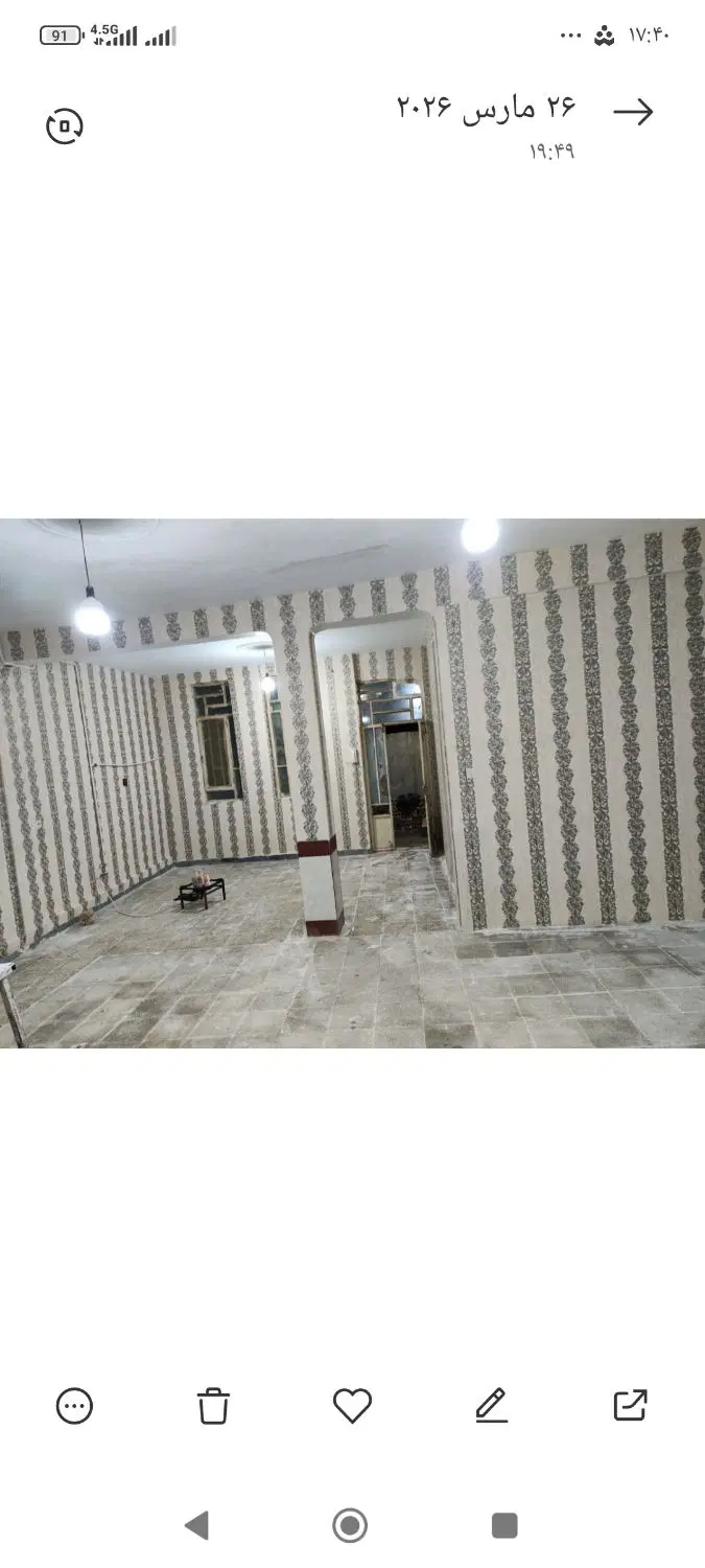 خانه دوطبقه قلعه سنگی