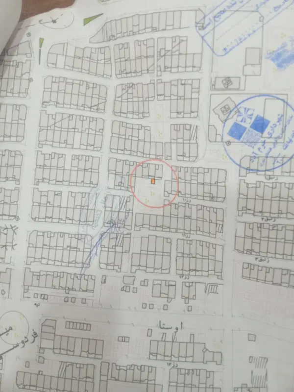 زمین تجاری محله ای گلدشت شرقی خیابان رز