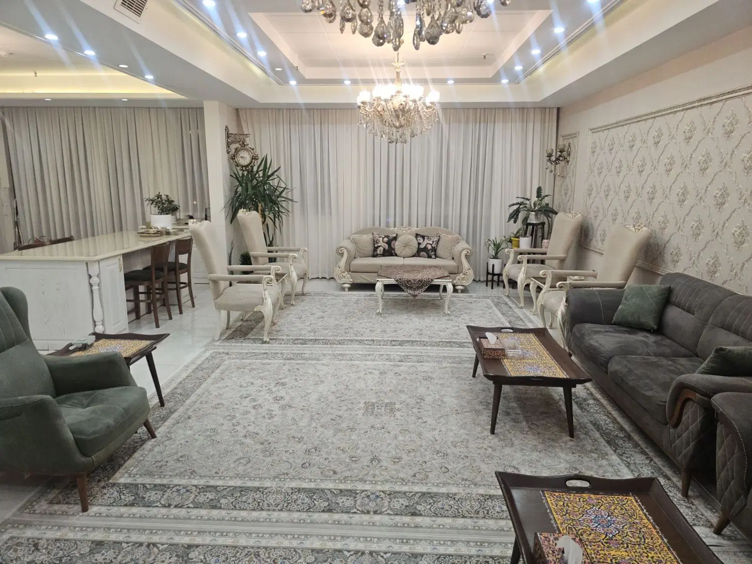 156متری روف گاردن طبقه پنجم تکواحدی سیدرضی