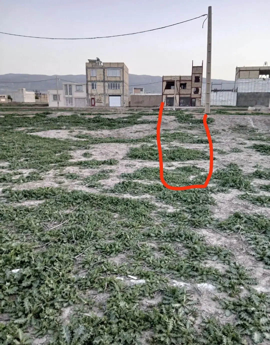 زمین پگاه رزم اوران بلوک ام قطعه ۲۰