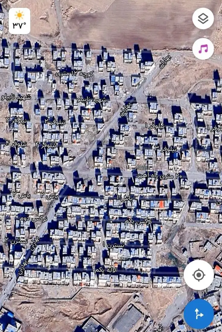قطعه زمین نیروی انتظامی شهرک اندیشه
