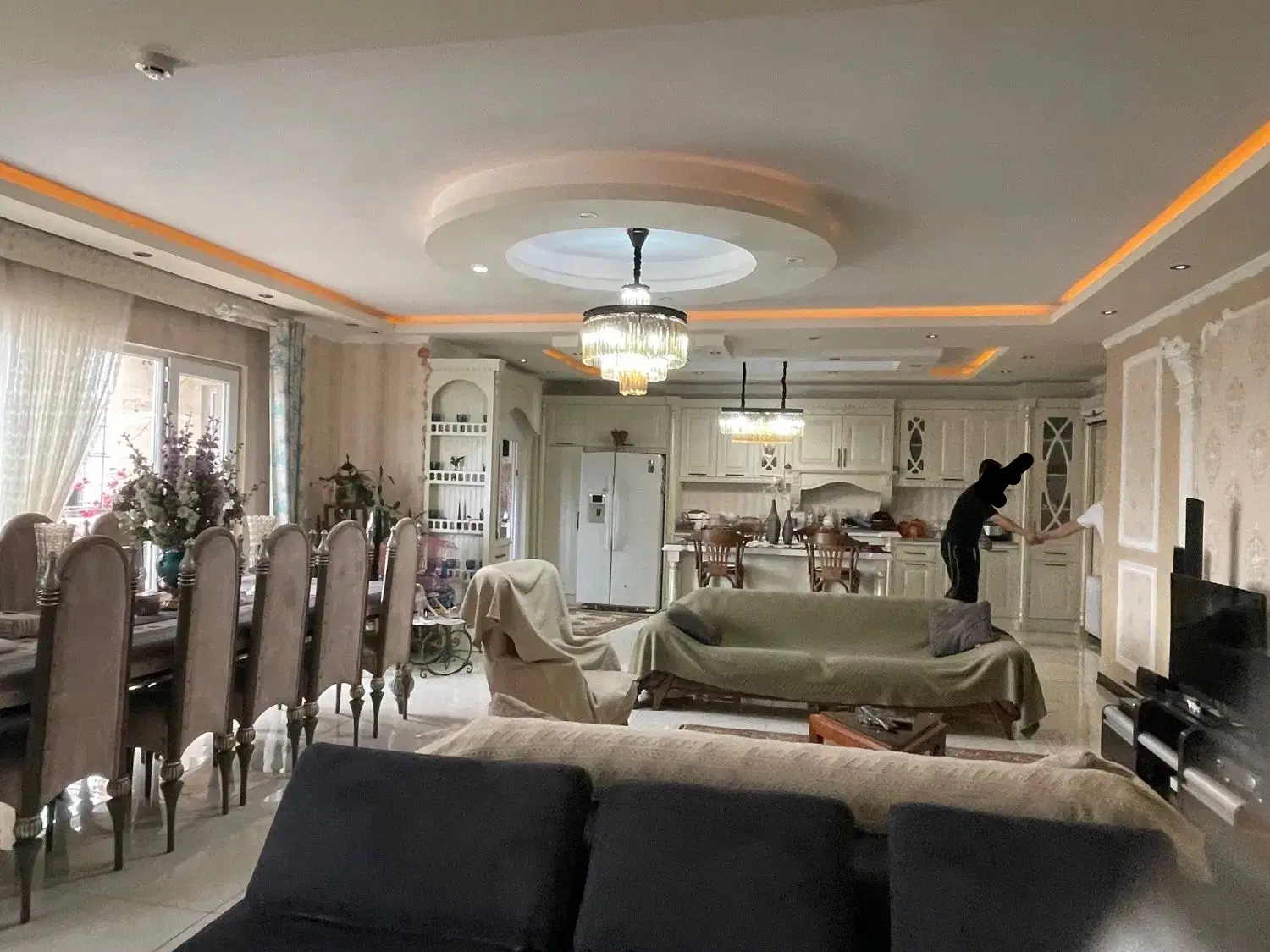 اجاره آپارتمان 200 متری تکواحدی، هراز کوچه برند