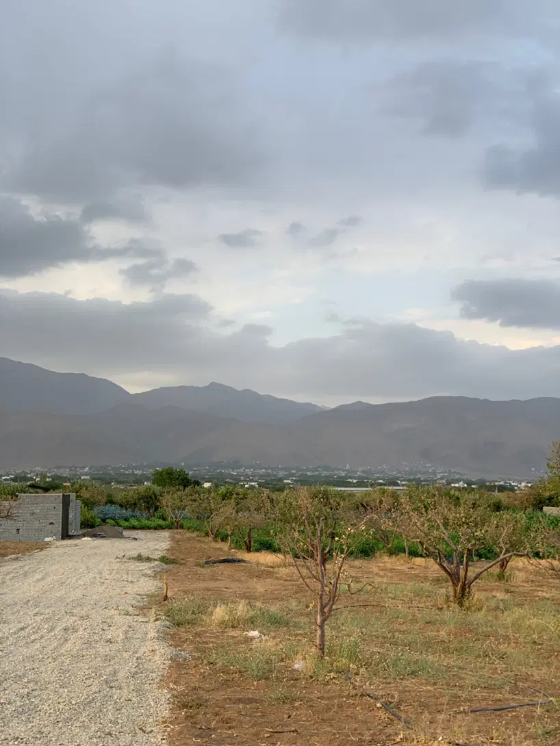 ۳۳۰متر زمین باغی با سند تک برگ و انشعابات جابان