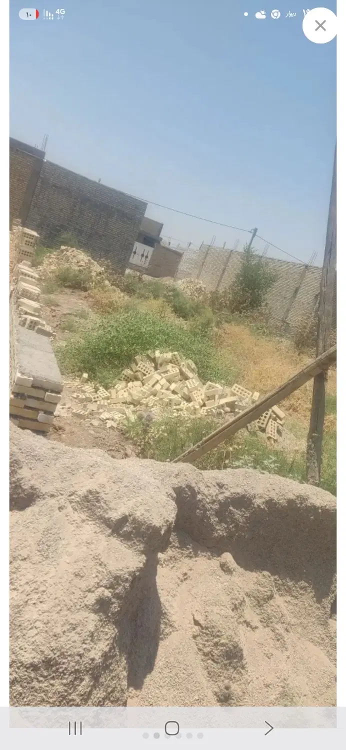 زمین ۲۷۰ مترساختمانی