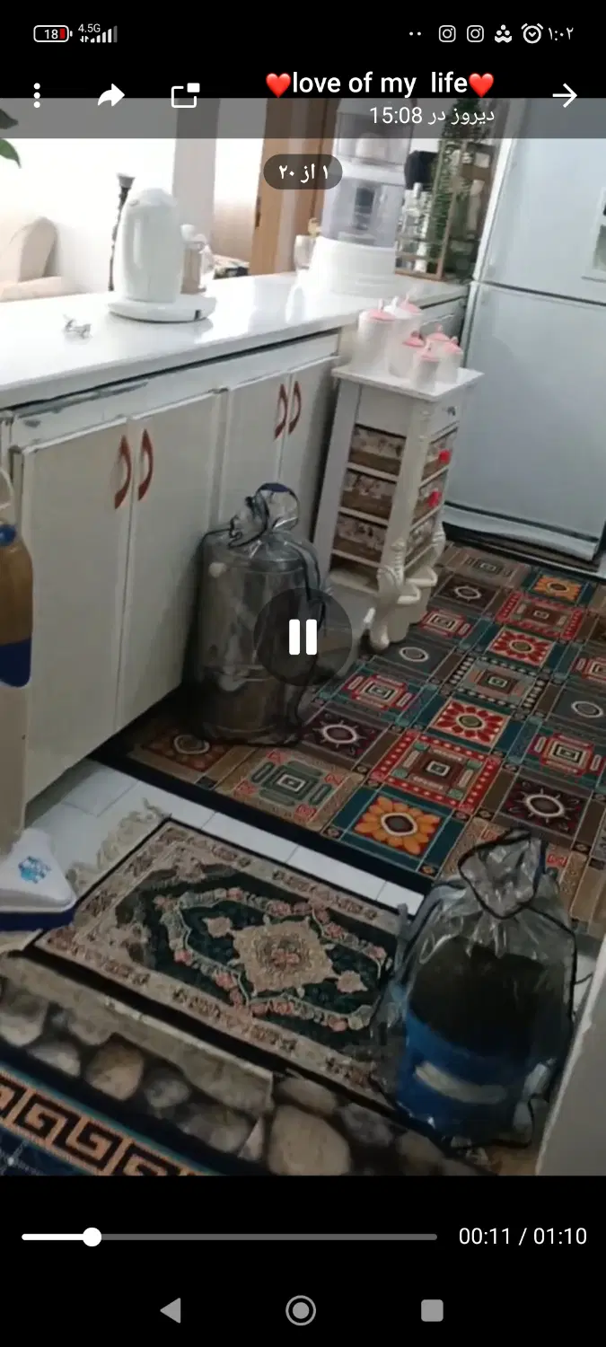 فروش آپارتمان 75 سند دار برابر با 100گرم طلا