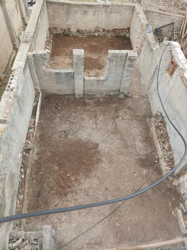 ۱۲۰متر زمین خانه با چهار دیواری روستای دهلق
