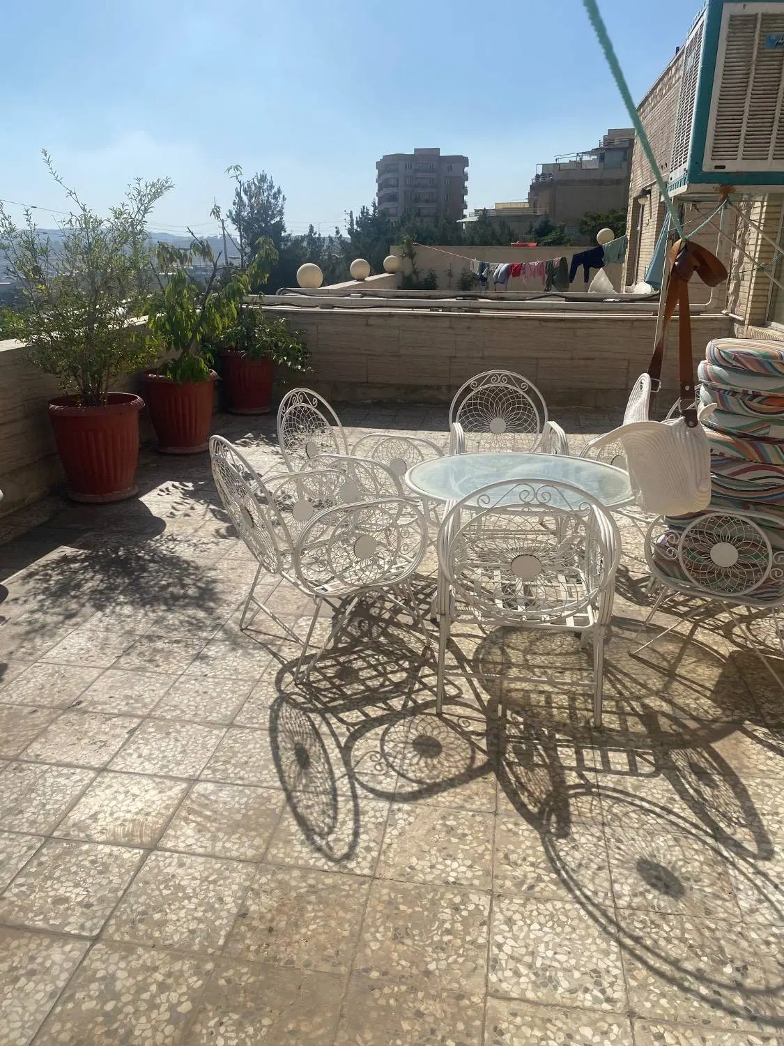 آپارتمان تراسه سند تک برگ در نخلستان