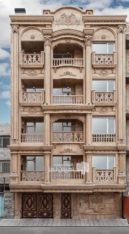 واحد۹۲متری رو به نما شاپوری