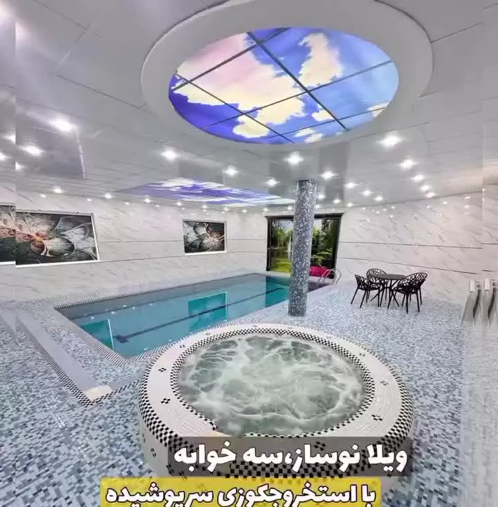 اجاره ویلا باغ استخر ابگرم سه خواب ماسال